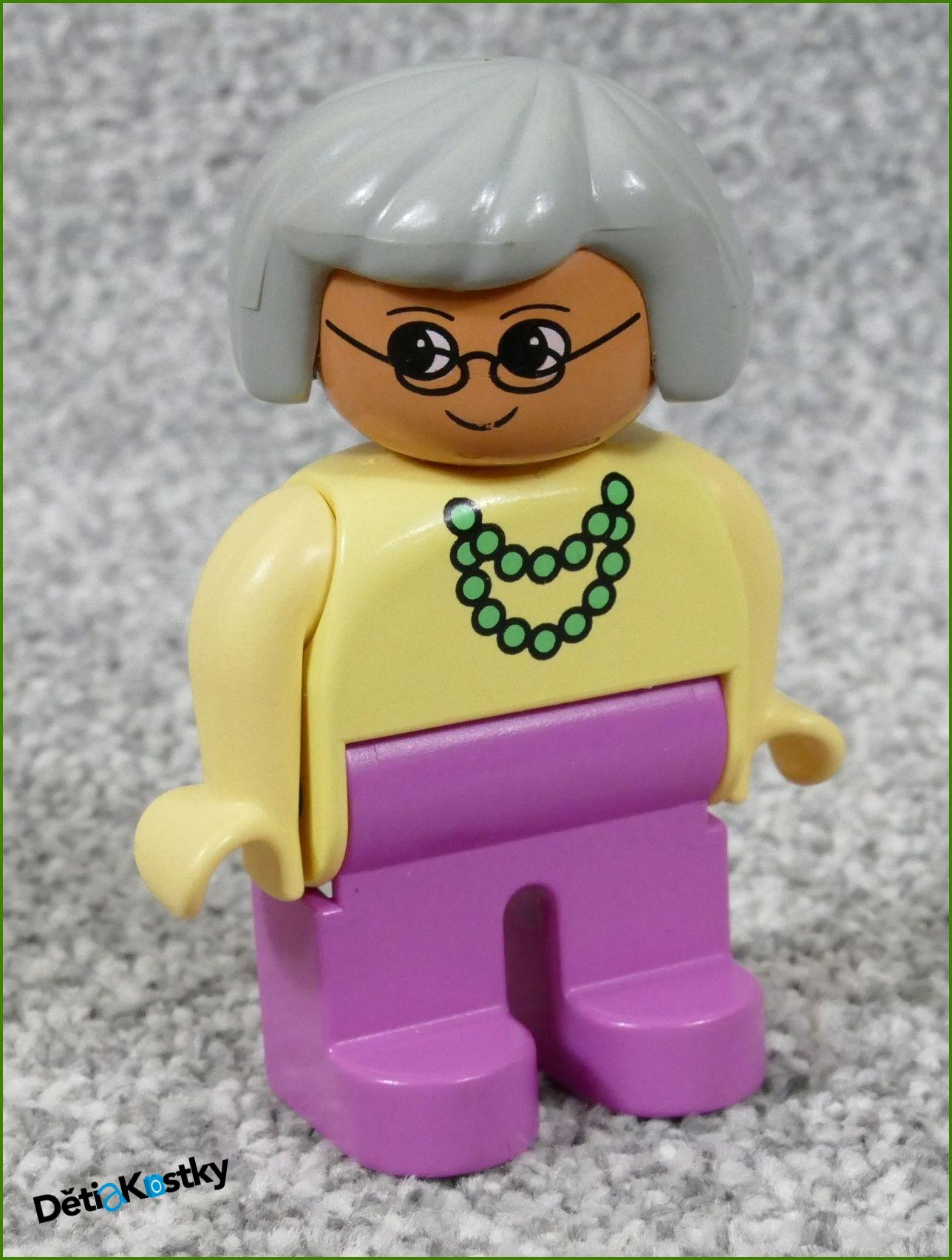 Lego® Duplo® Figurka Babička Starší Typ