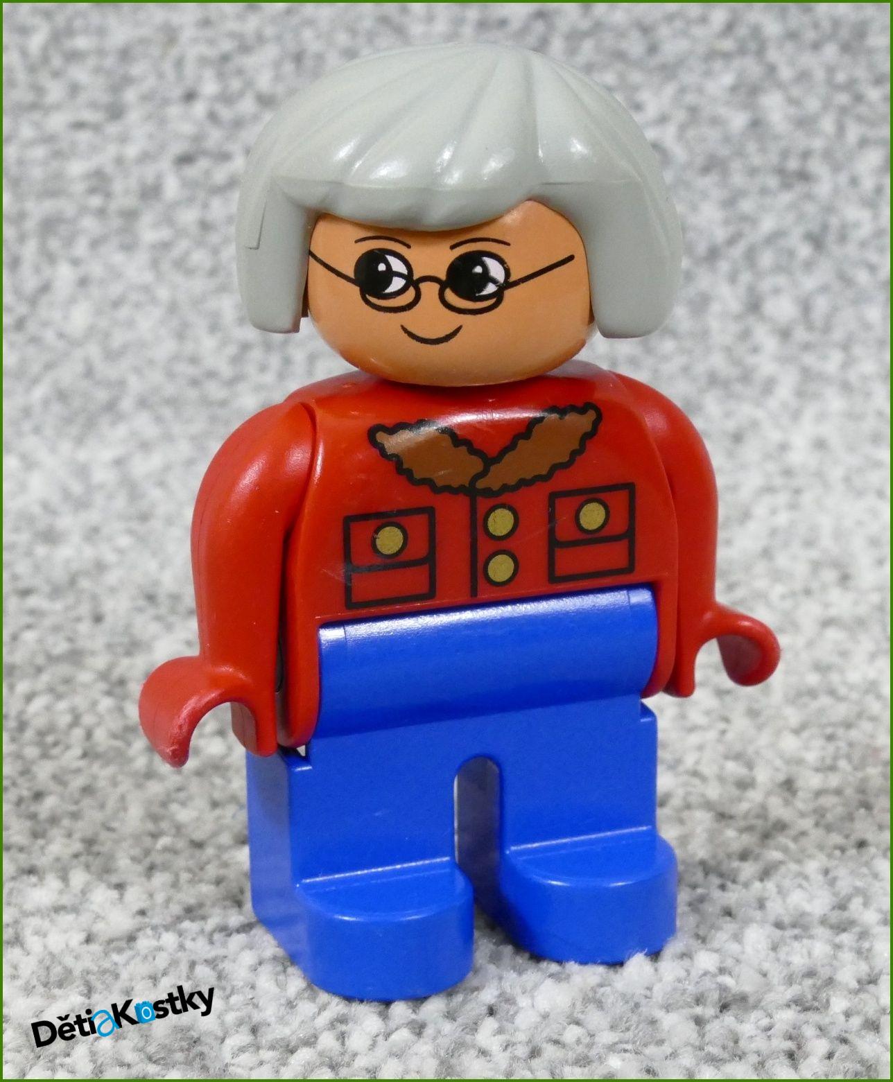 Lego® Duplo® Figurka Babička Starší Typ