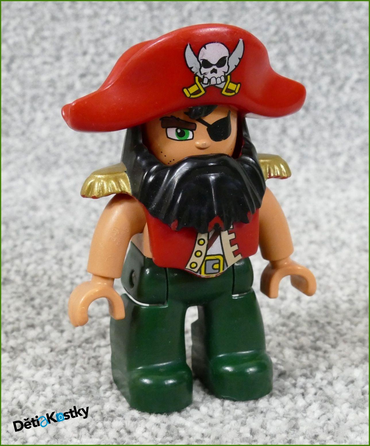 Lego® Duplo® Figurka Piráta s Oblekem