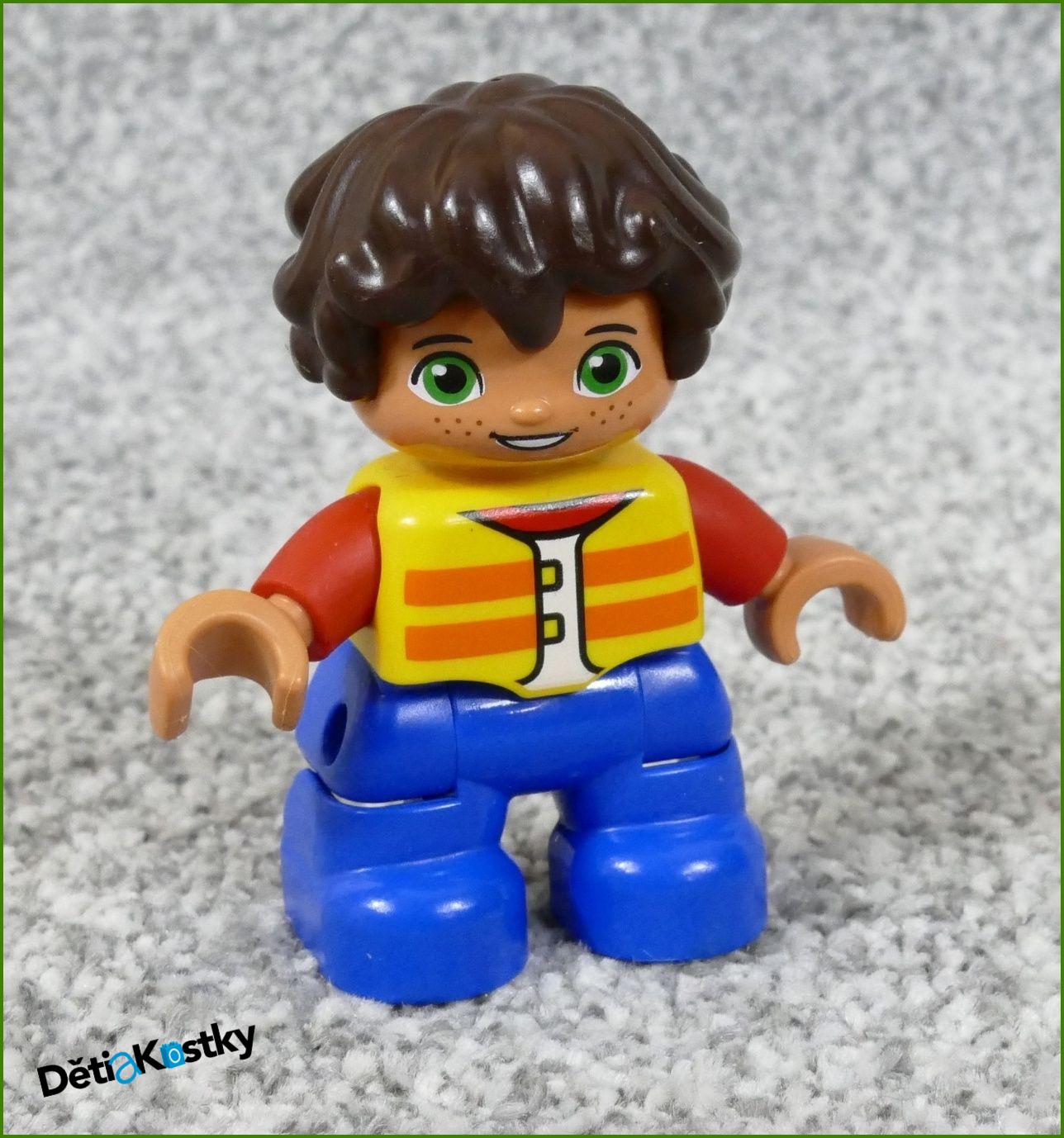 Lego® Duplo® Figurka Dítě s Hnědými Vlasy