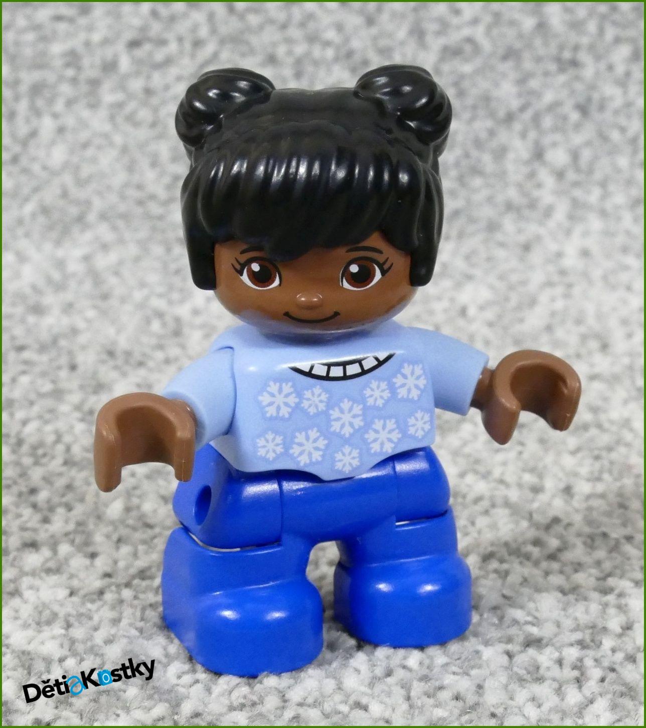 Lego® Duplo® Figurka Dítě Holčička s Vločkami