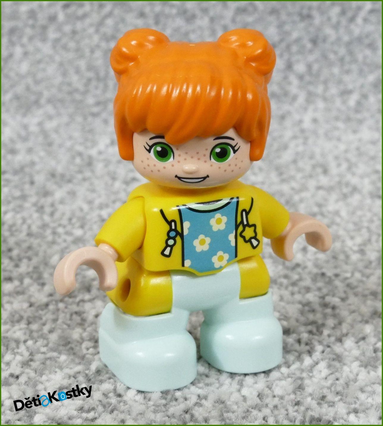 Lego® Duplo® Figurka Dítě s Oranžovými Vlasy