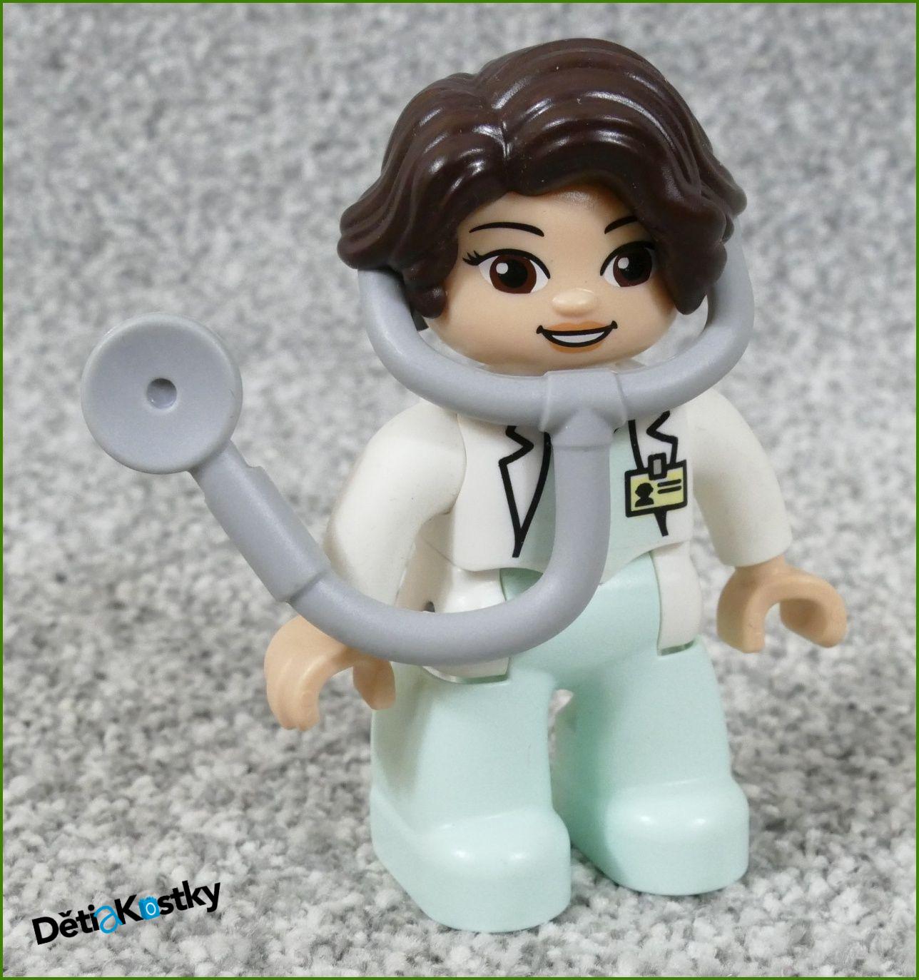 Lego® Duplo® Figurka Doktorka se Stetoskopem