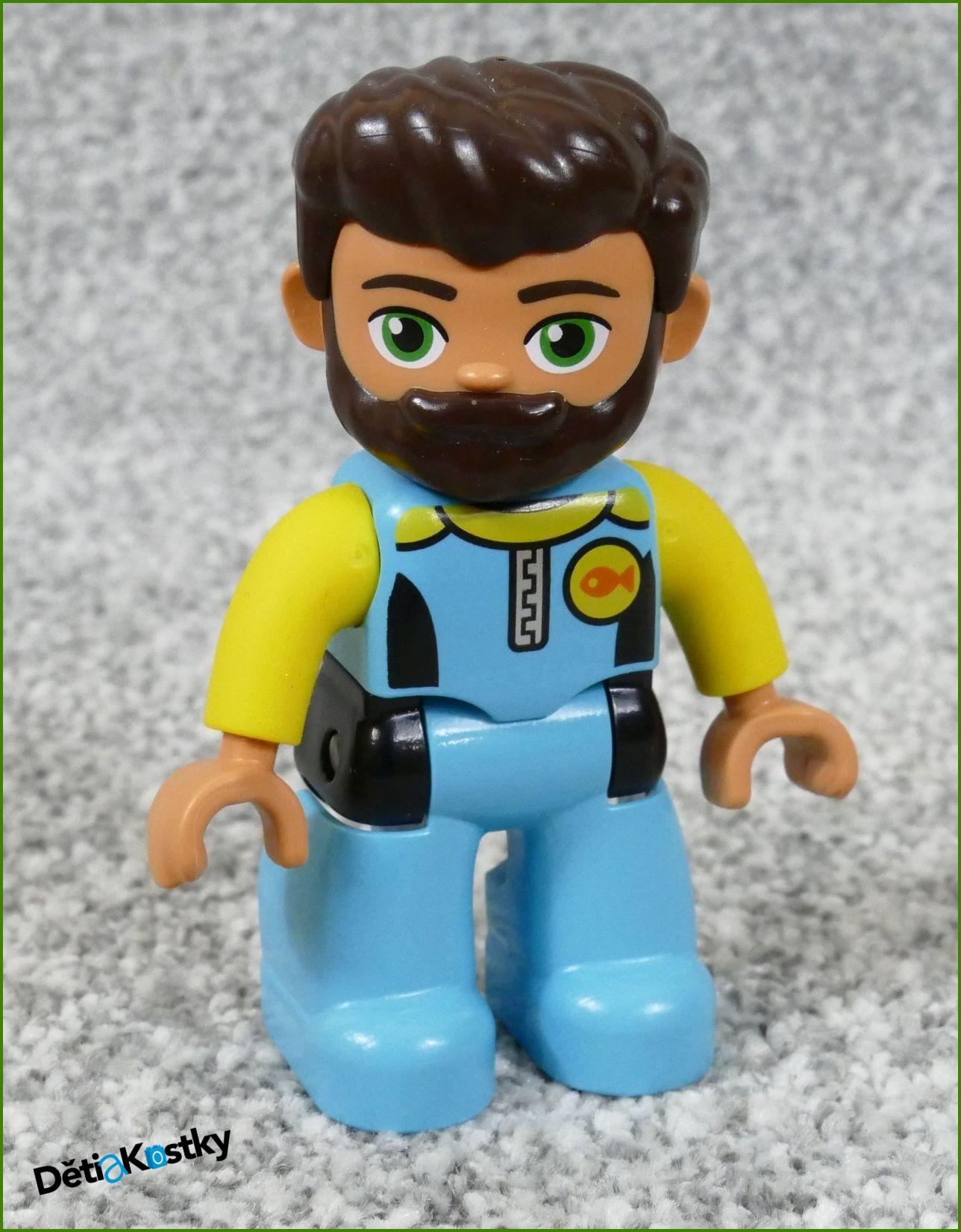Lego® Duplo® Figurka Potápěč bez Ploutví