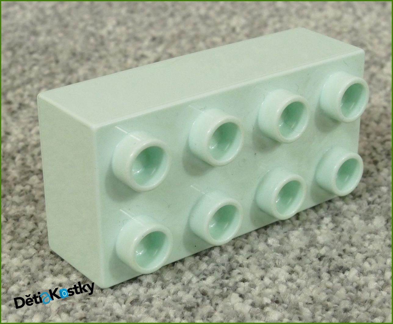 Lego® Duplo® Kostka 2x4 Bledě Mentolová