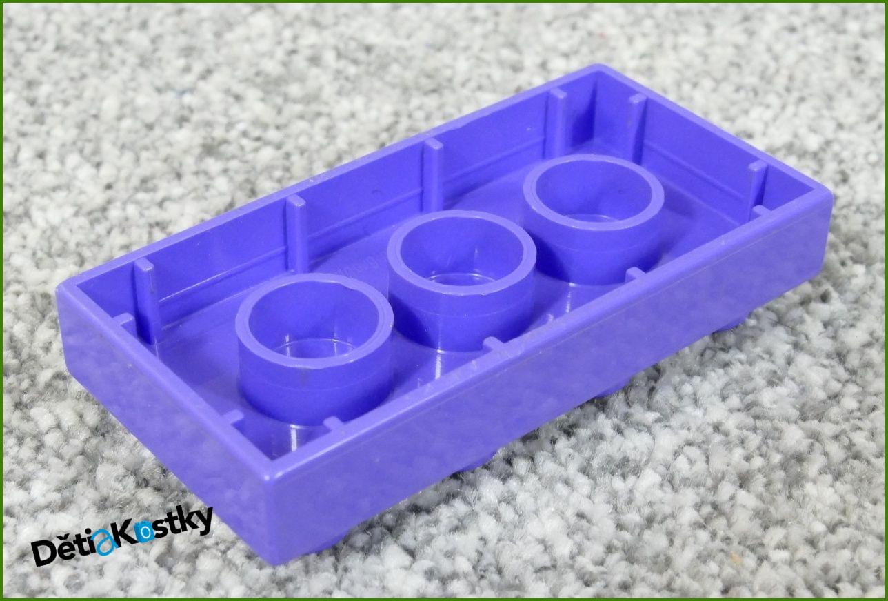 Lego® Duplo® Podložka/Destička 2x4 Světle Fialová