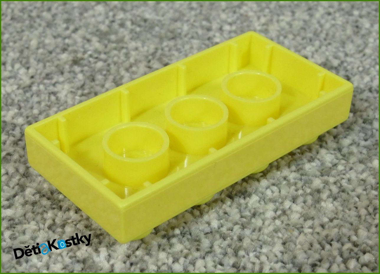 Lego® Duplo® Podložka/Destička 2x4 Světlounce Žlutá