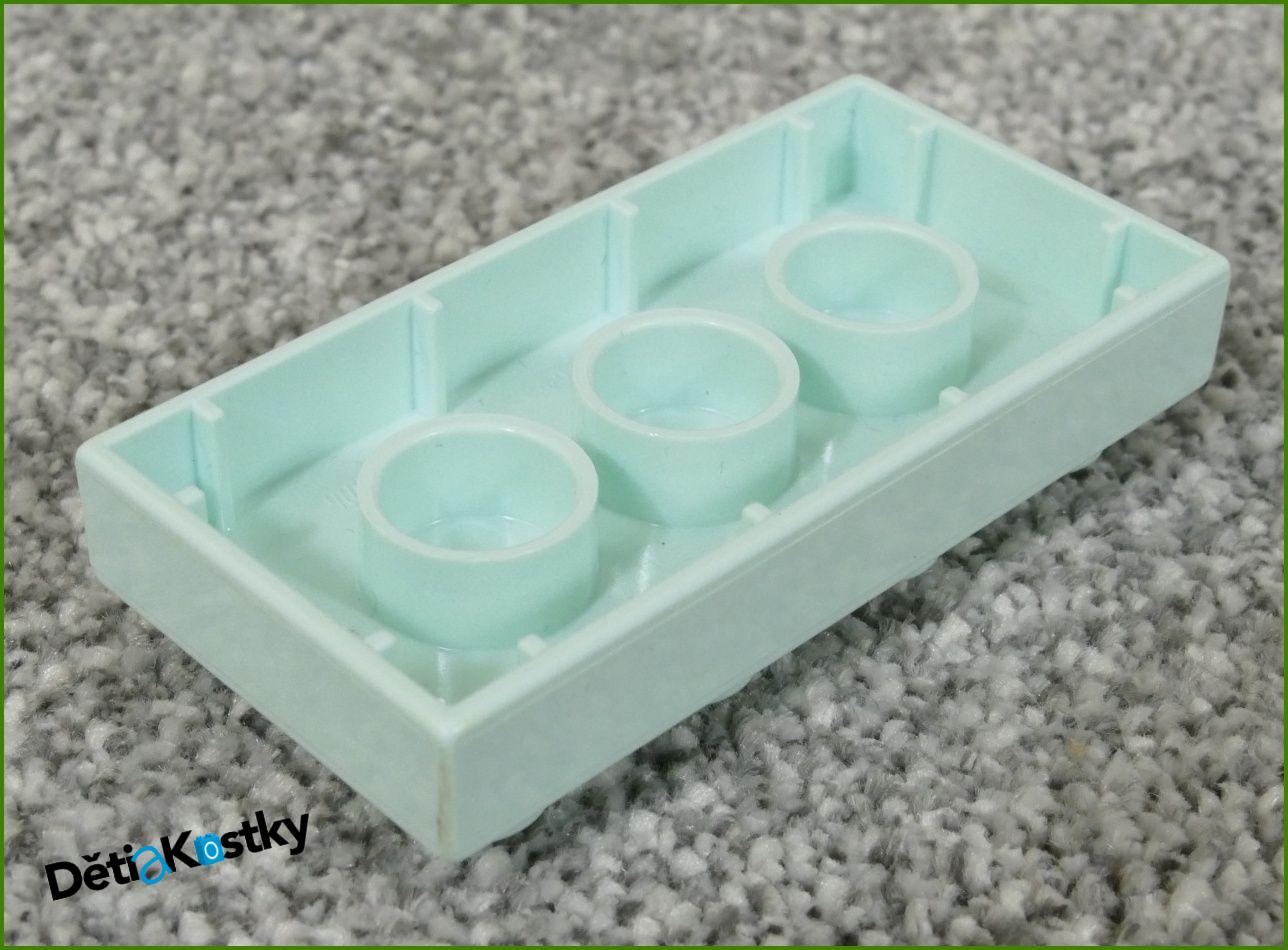 Lego® Duplo® Podložka/Destička 2x4 Bledě Mentolová