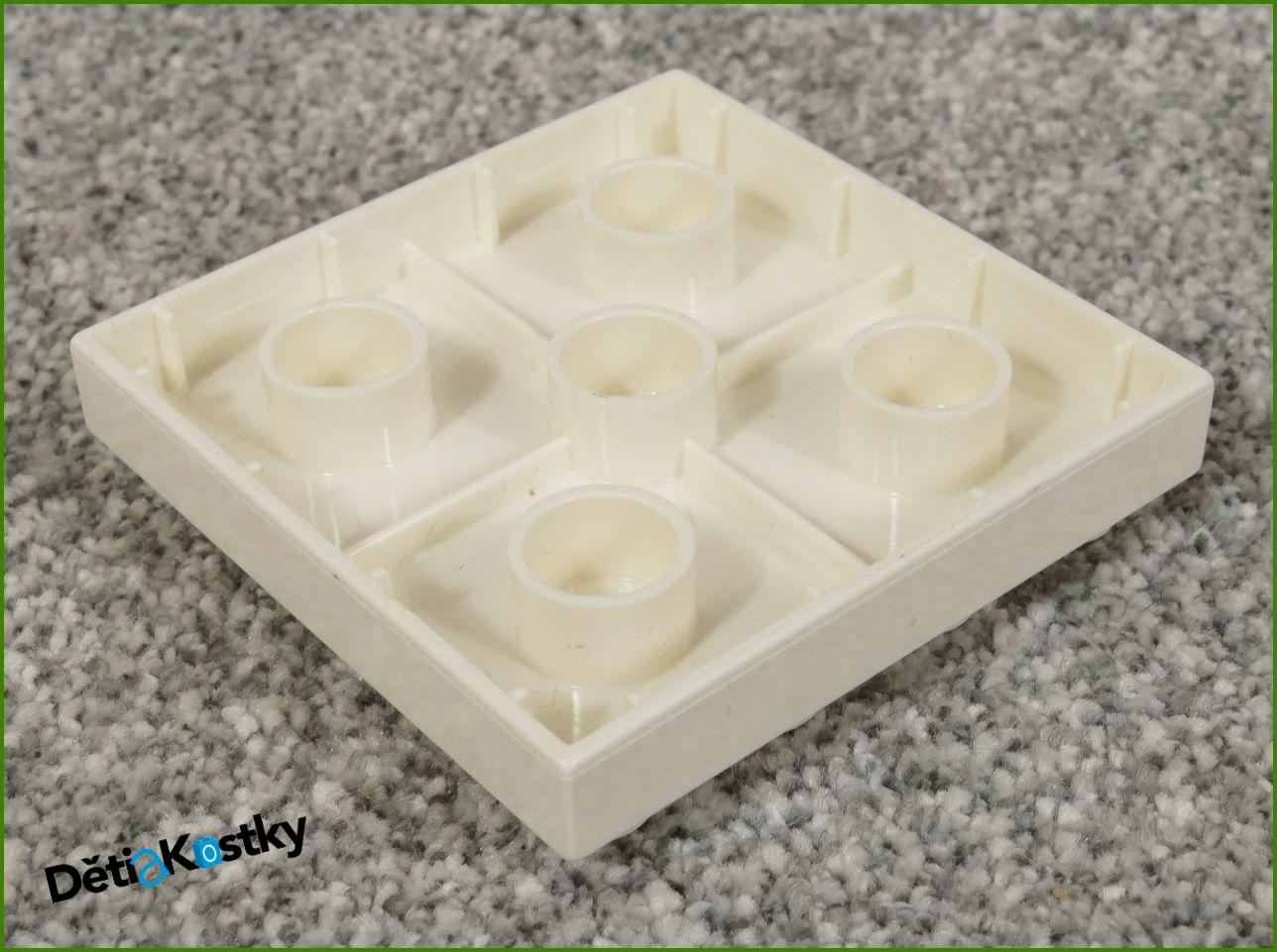 Lego® Duplo® Podložka/Destička 4x4 Bílá