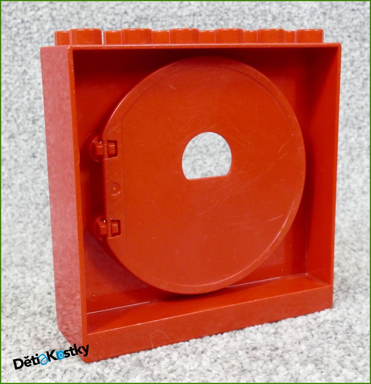 Lego® Duplo® Vstup / Výstup z Dráhy (Červená/Červená)
