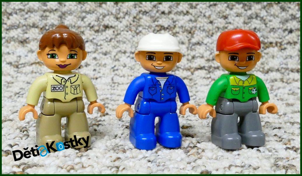 Lego® Duplo® Set Tří Figurek (Octan, Zoo, Dělník)