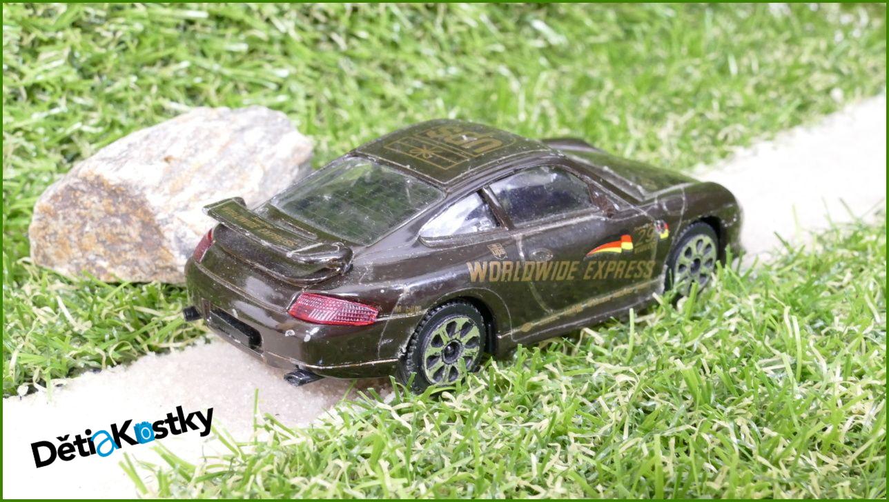 Angličák Bburago 1:43 - Porsche 911 Carrera - prasklinka předního skla