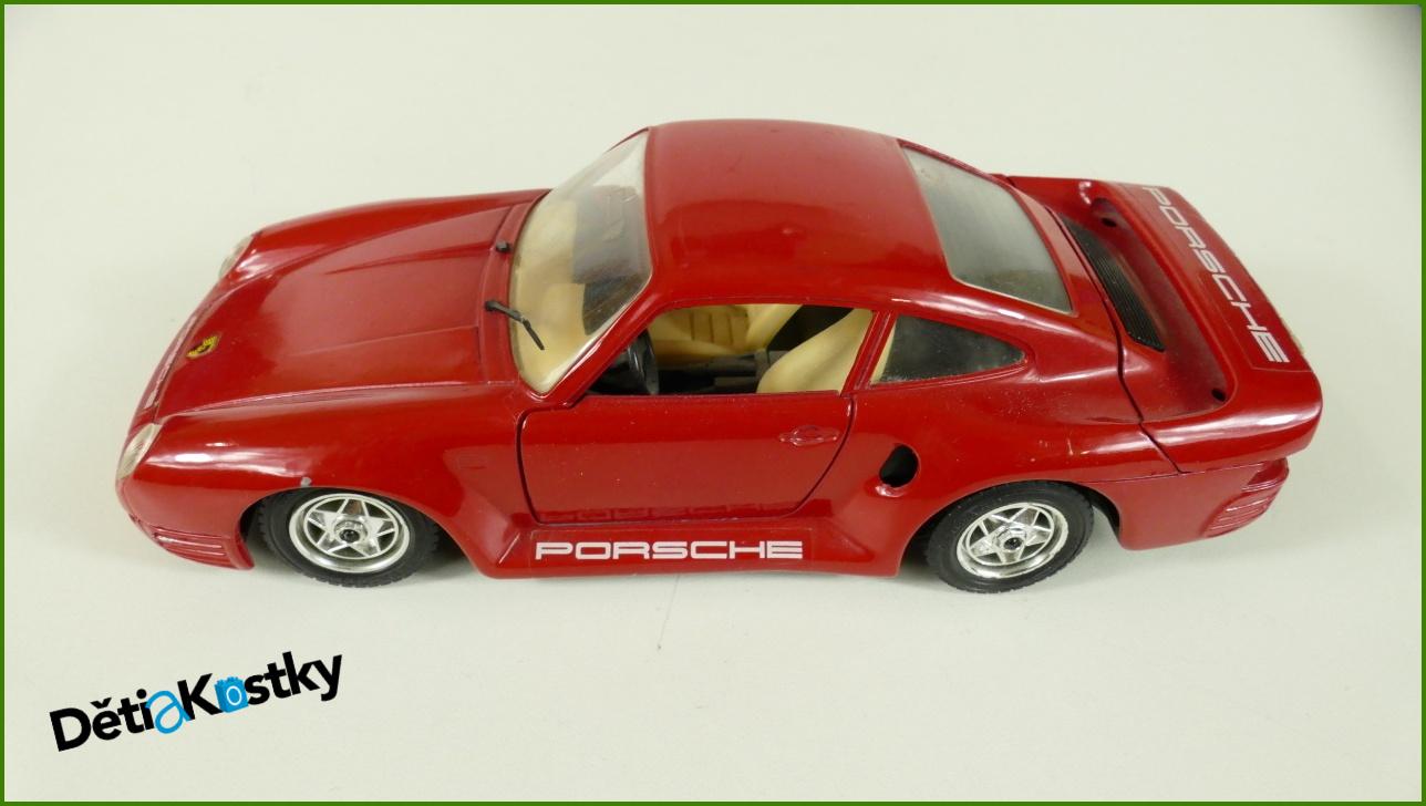 Model Auta Bburago 1:24 - Porsche 959 - Viz Popis