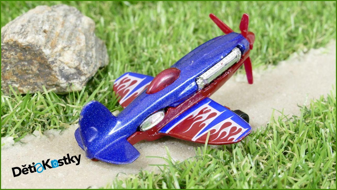 Hot Wheels Letadlo - horší vrtule