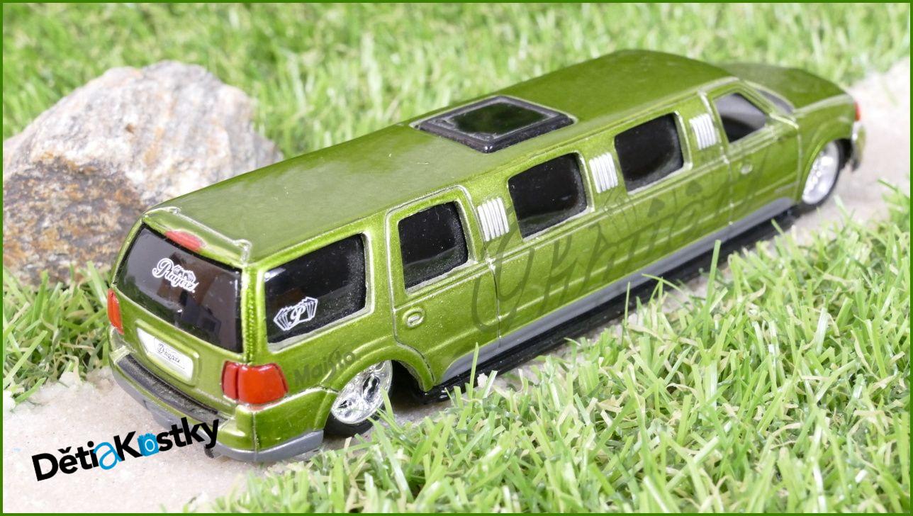 Kovový Model Autíčko Maisto Lincoln Navigator - gumová kolečka