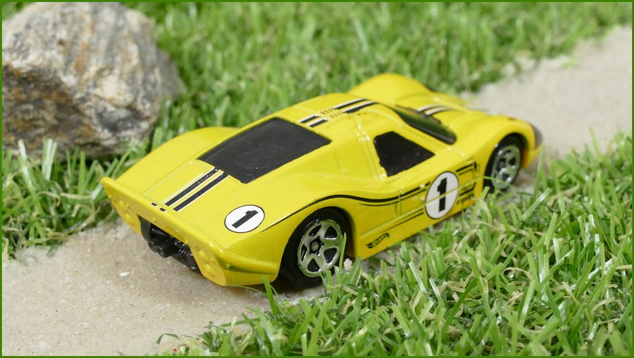 Angličák - Autíčko Hot Wheels 1967 Ford GT40 Mk.IV GRX30