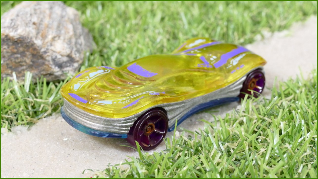 Hot Wheels Angličák Clear Speedster