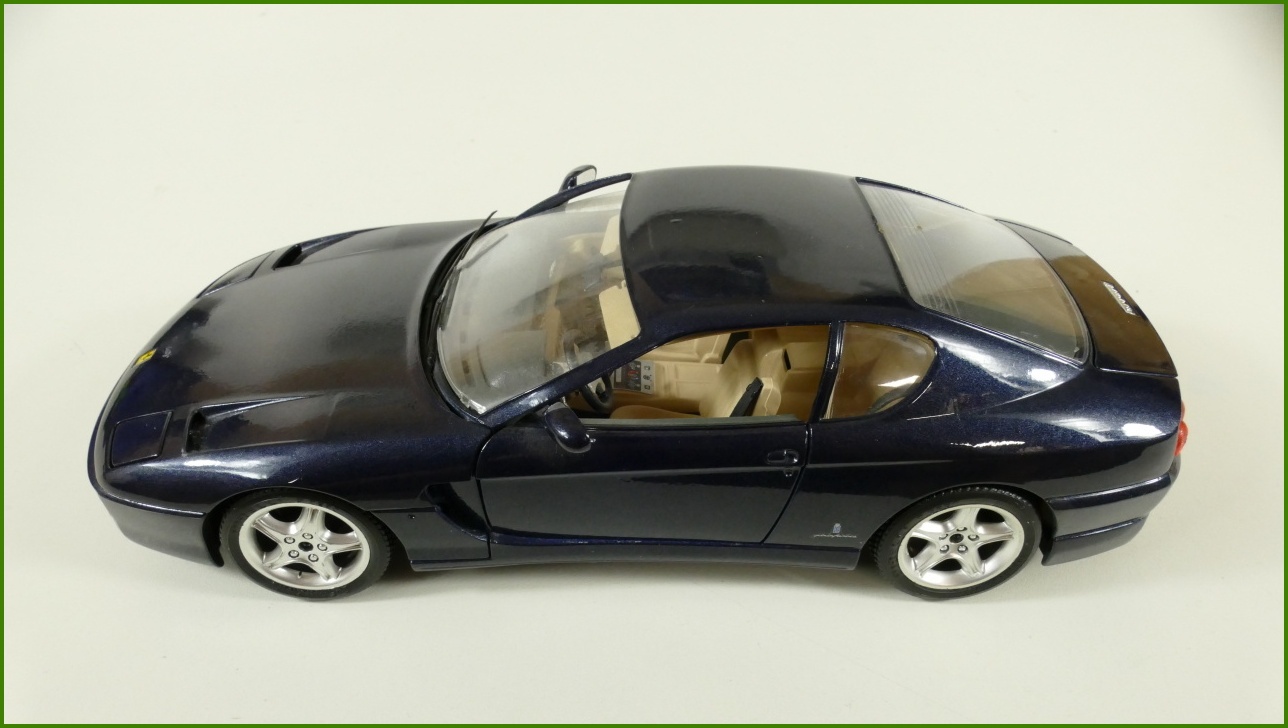 Kovový Model Bburago 1:18 - Ferrari 456 GT - (1992) - Viz Popis