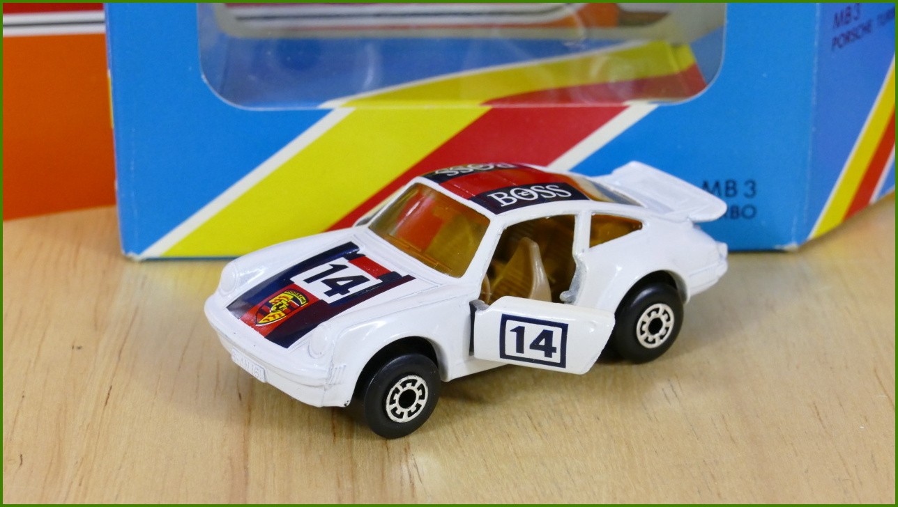 Angličák Autíčko Matchbox MB 3 - Porsche Turbo