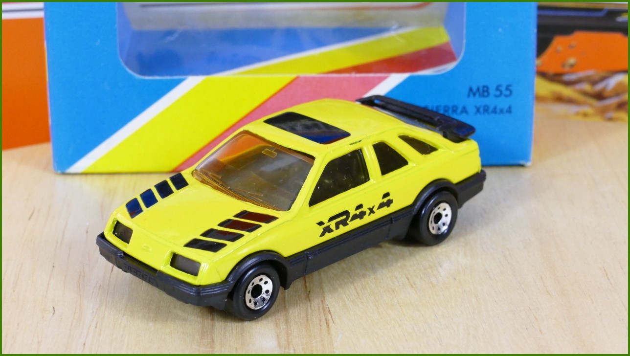 Angličák Autíčko Matchbox MB 55 - Ford Sierra XR4x4