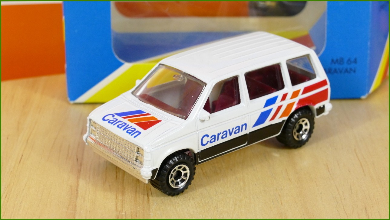 Angličák Autíčko Matchbox MB 64 - Chrysler Caravan