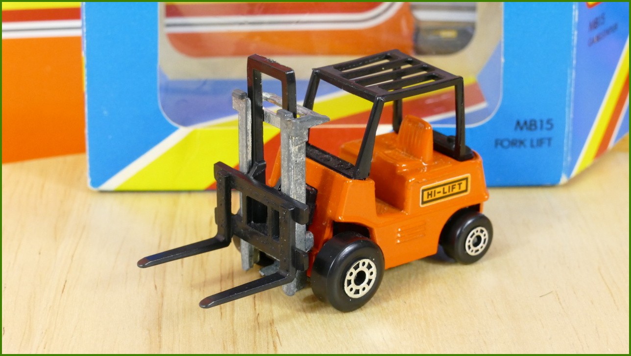 Angličák Autíčko Matchbox MB 15 - Fork Lift