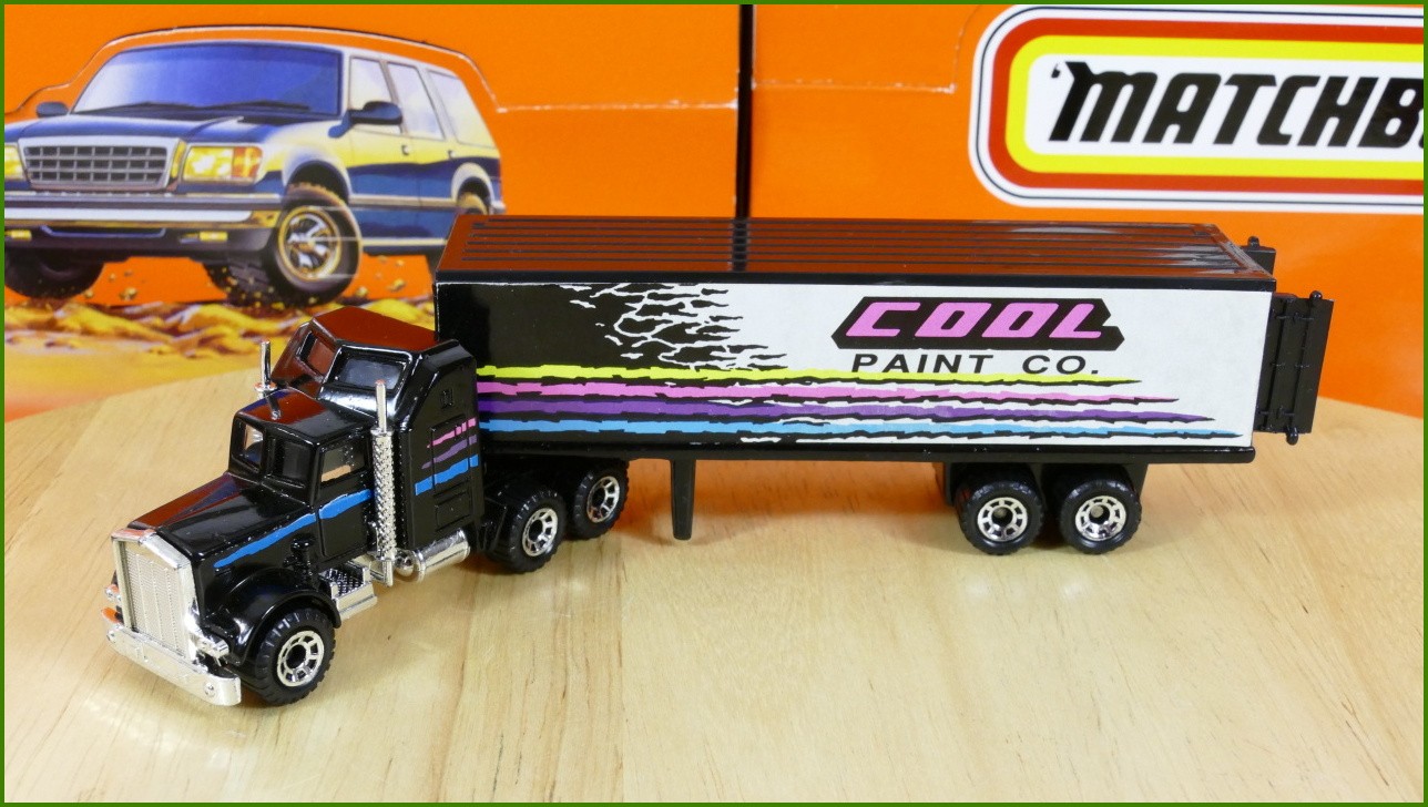 Model Matchbox Convoy CY-9 - Kenworth - Cool Paint Co.