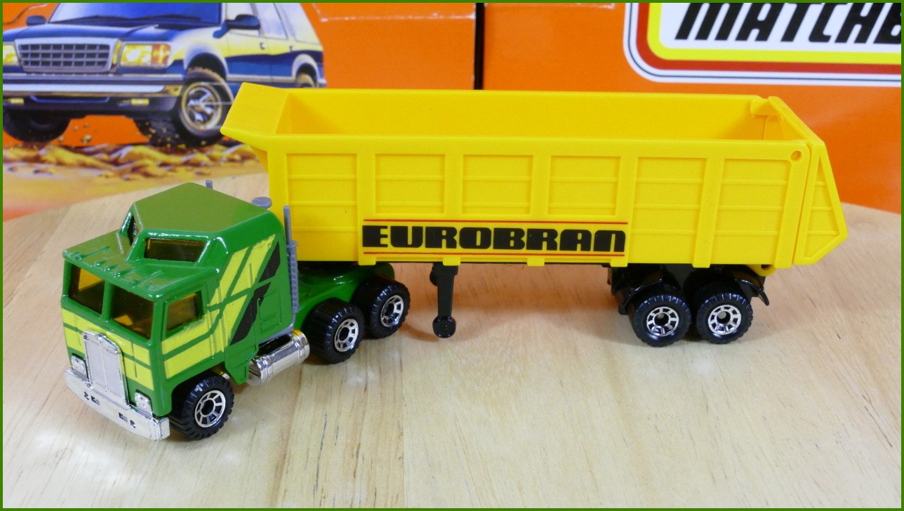 Model Matchbox Convoy CY-20 - Kenworth - Eurobran Trailer