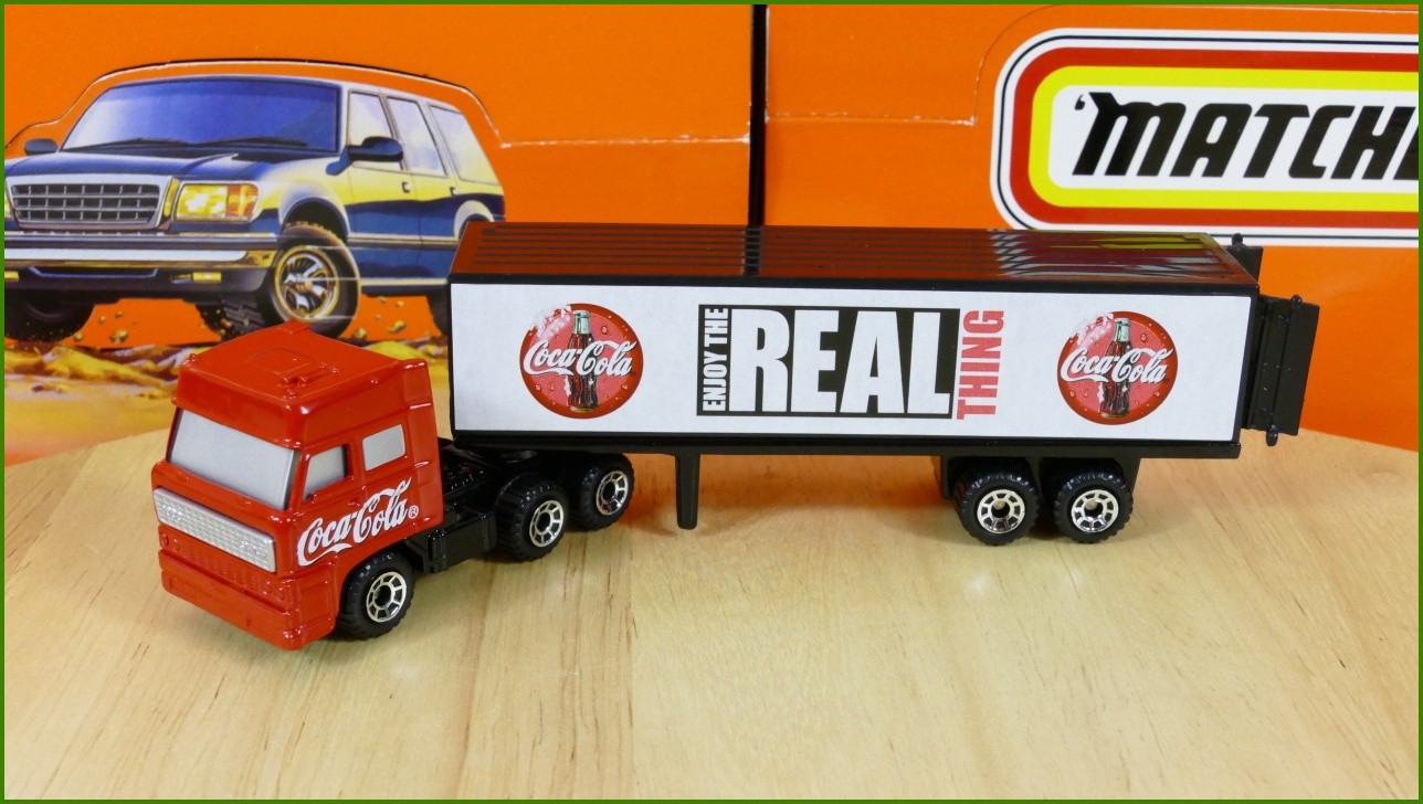 Model Matchbox Convoy DAF - Coca-Cola Enjoy The Real Thing