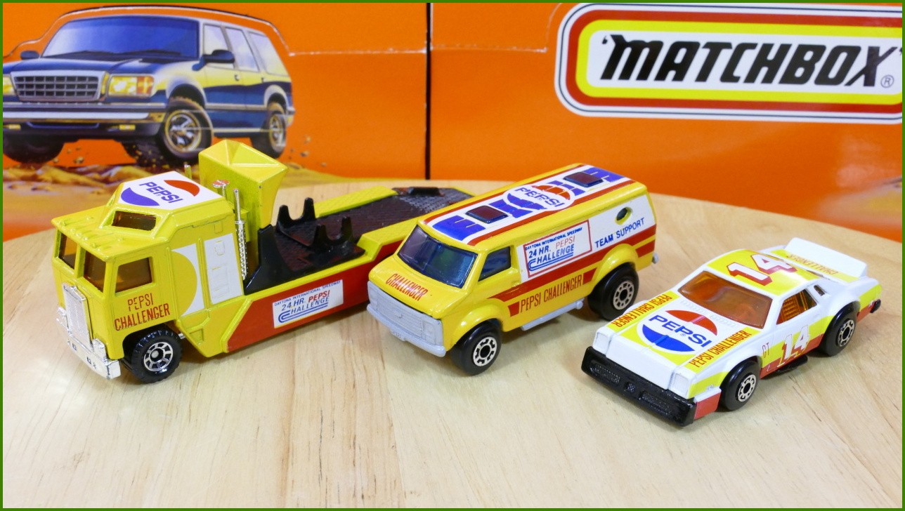 Model Matchbox Team Matchbox - TM 1 - Pepsi Challenger Team Support