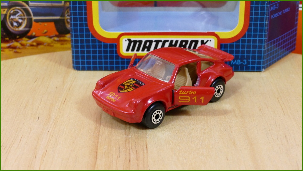 Matchbox Model MB-3 - Porsche Turbo