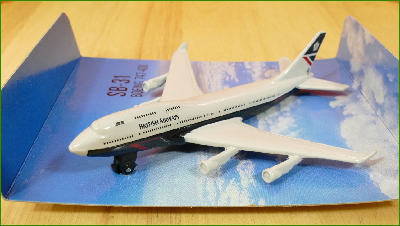 Matchbox Model Letadla - SB-31 - Boeing 747-400