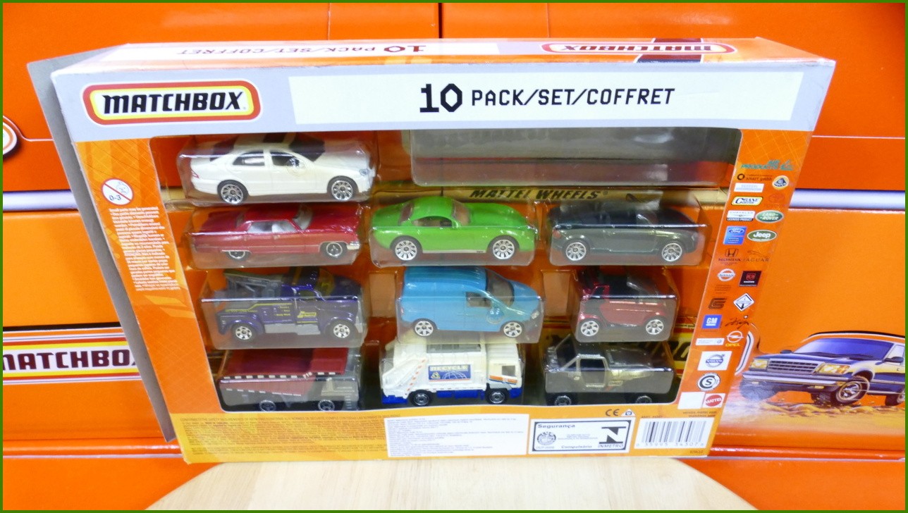 Matchbox Set - 10 Pack Set - MBX Metal - MB5610