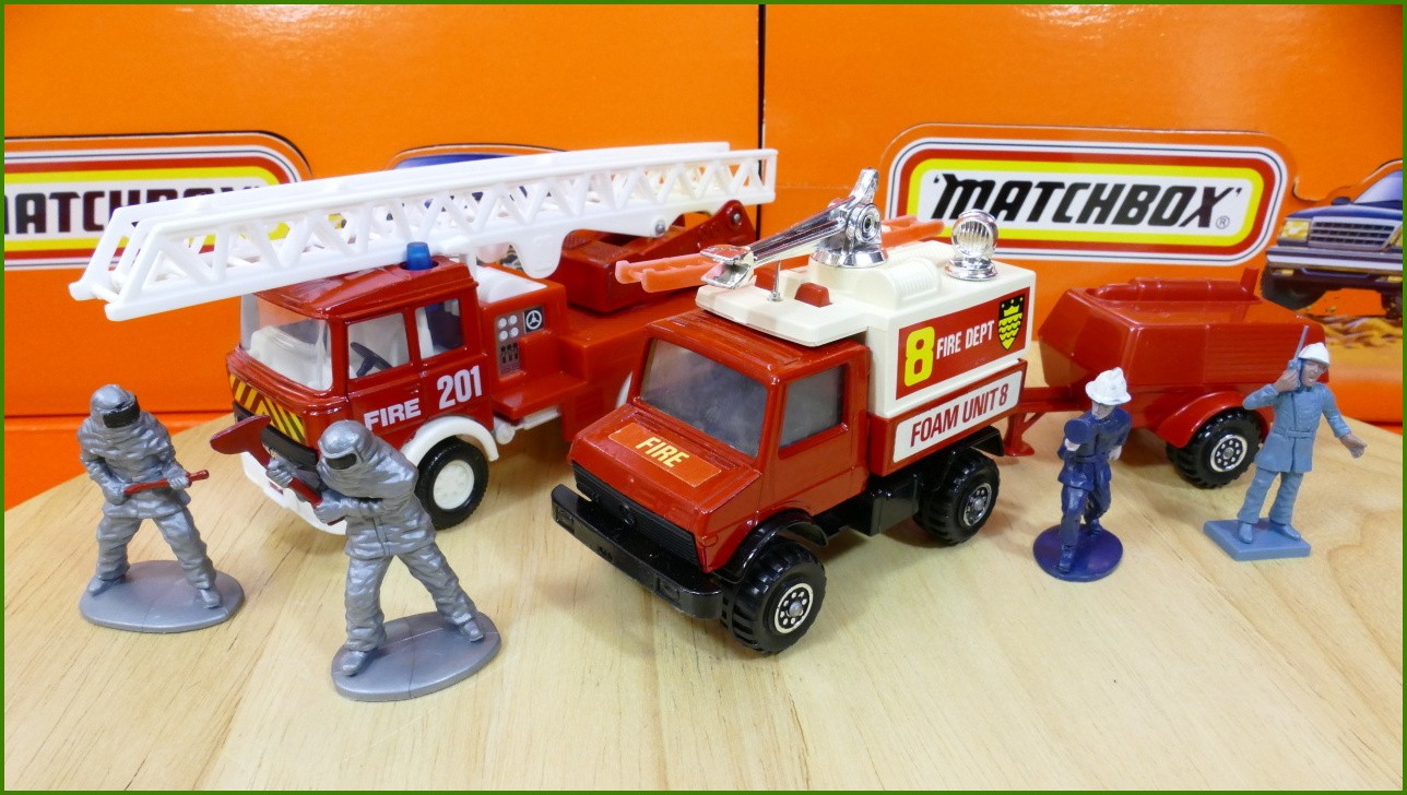 Matchbox Superkings K-138 Fire Rescue Set