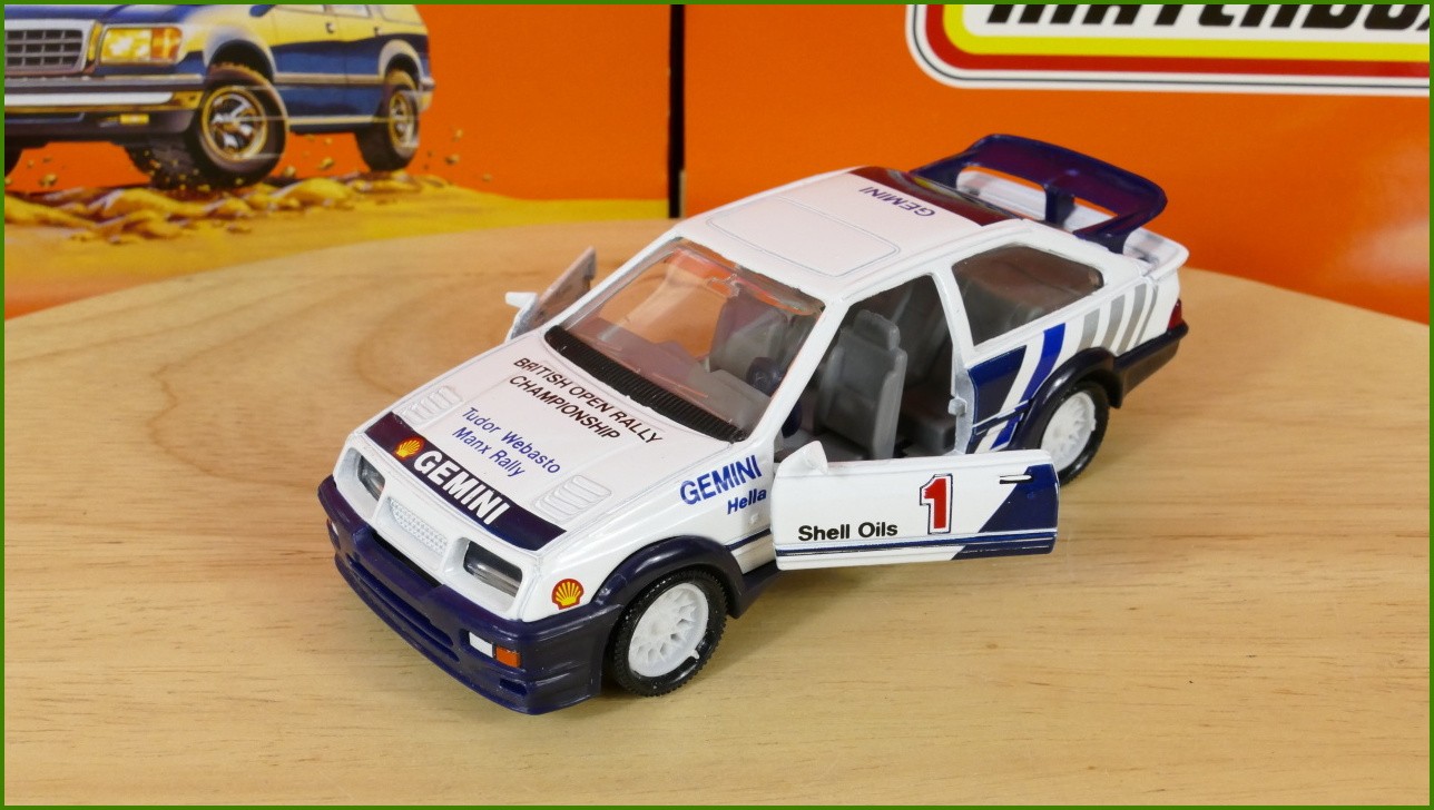 Model Autíčka Matchbox Superkings - K 162 - Sierra RS 500 Cosworth