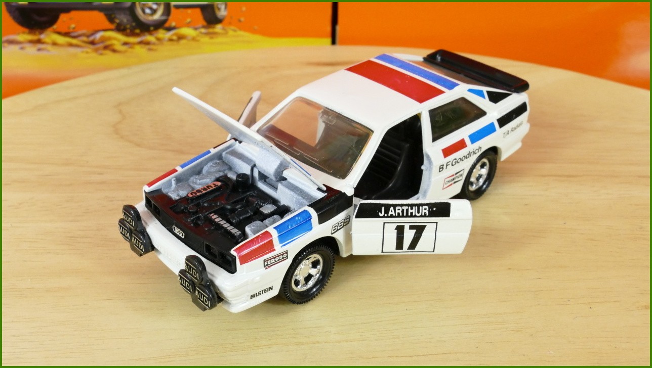 Model Autíčka Matchbox Superkings - K-95 - Audi Quattro