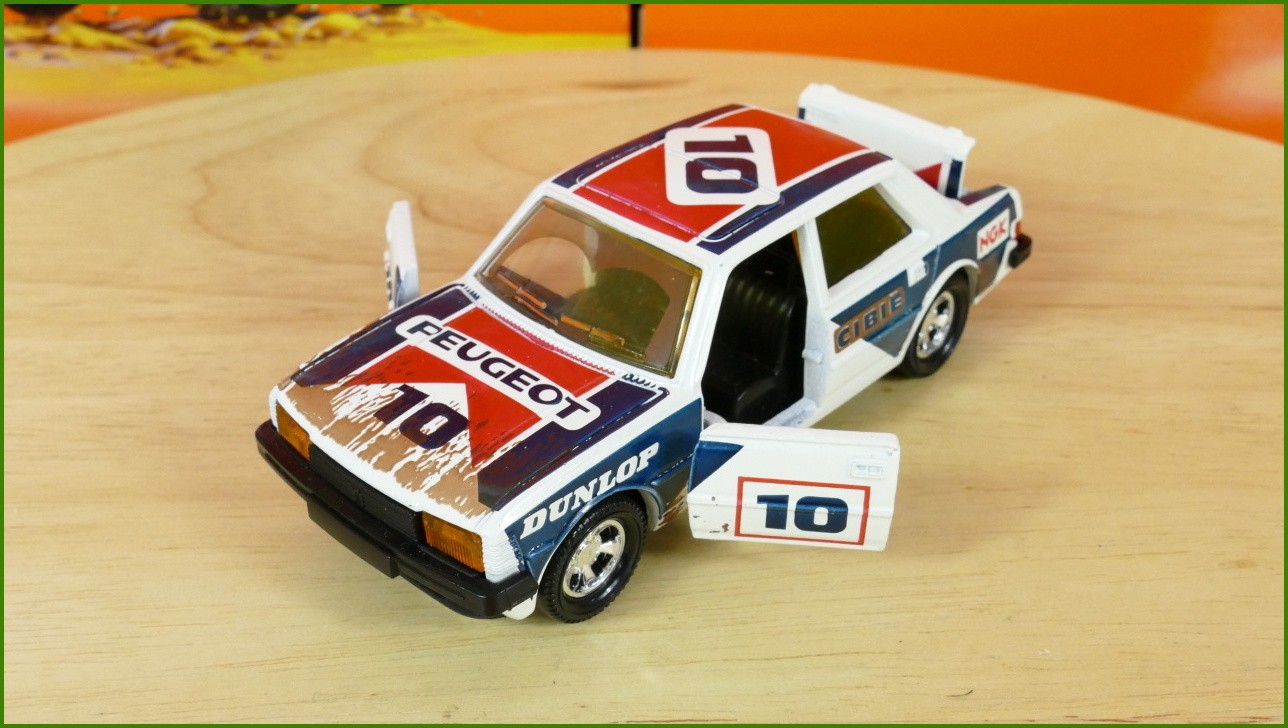 Model Autíčka Matchbox Superkings - K-84 - Peugeot 305