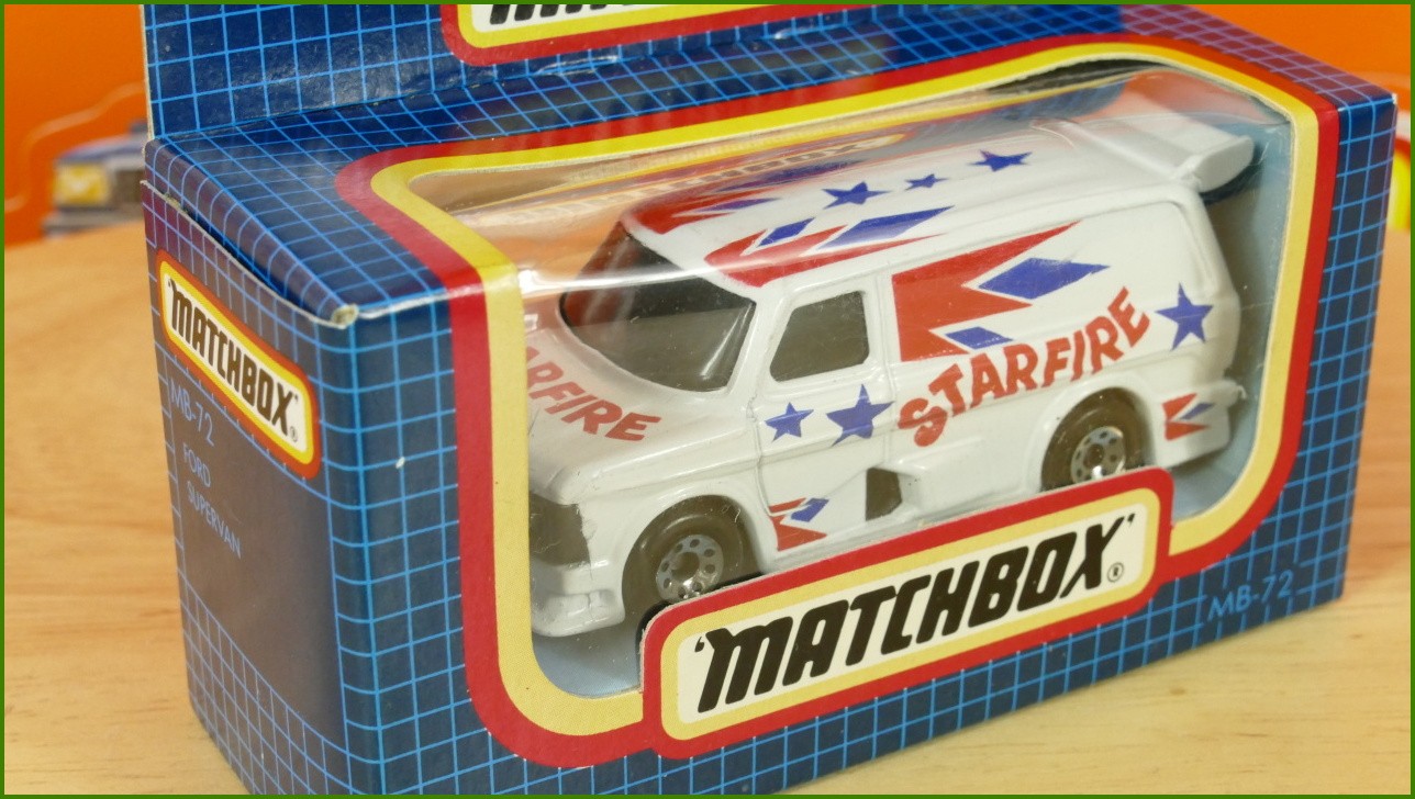 Anglilčák Matchbox Autíčko MB-72 - Ford Supervan - Neotevřená Krabička
