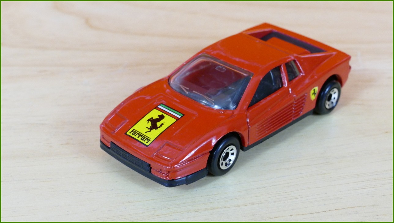 Anglilčák Matchbox Autíčko MB-75 - Ferrari Testarossa