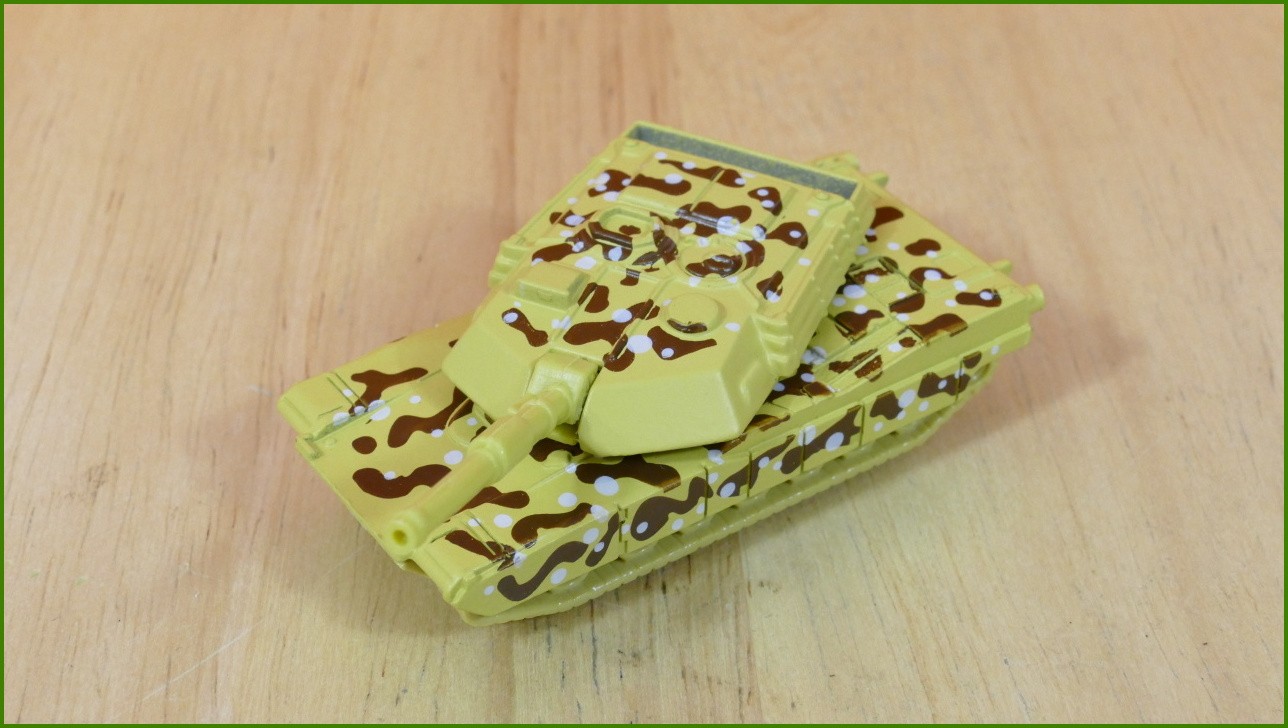 Matchbox Model Autíčka No.61 - Abrams M1 Tank