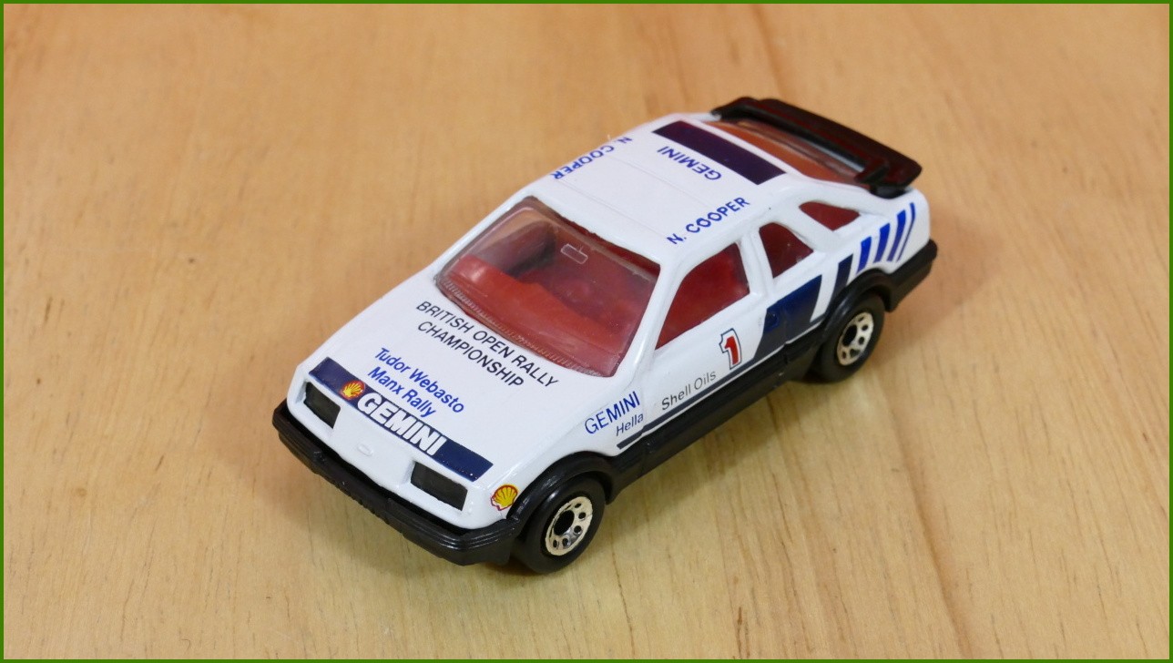 Matchbox Model Autíčka (Made in Thailand) MB-55 - Ford Sierra XR4i