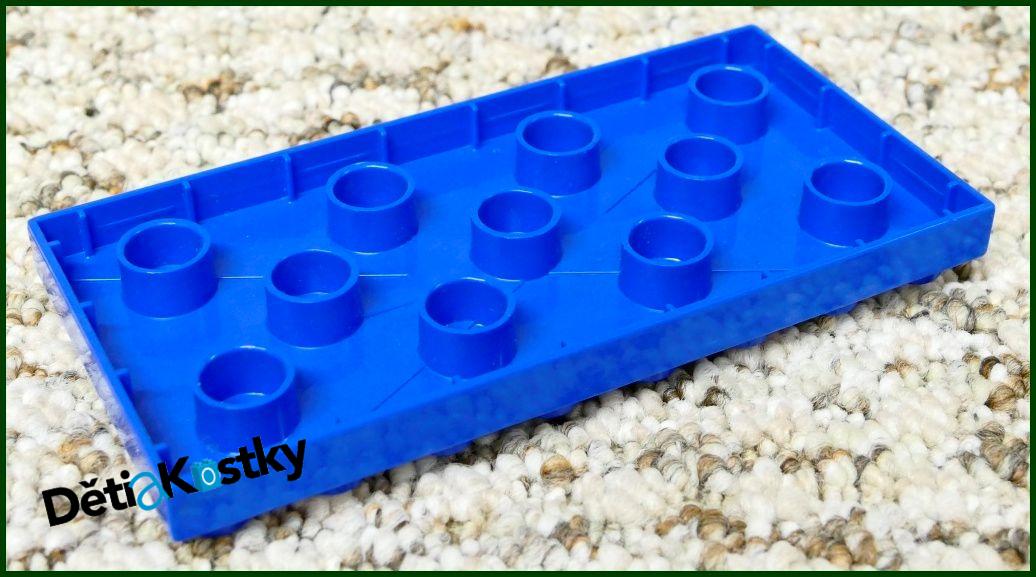Lego® Duplo® Podložka/Destička 4x8 Modrá