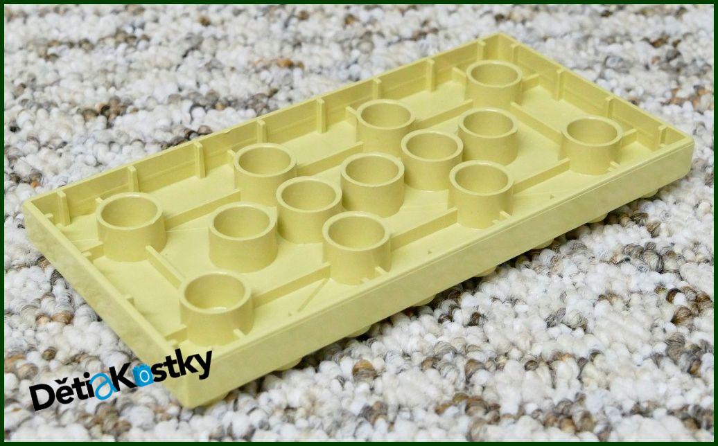 Lego® Duplo® Podložka/Destička 4x8 Světle Béžová