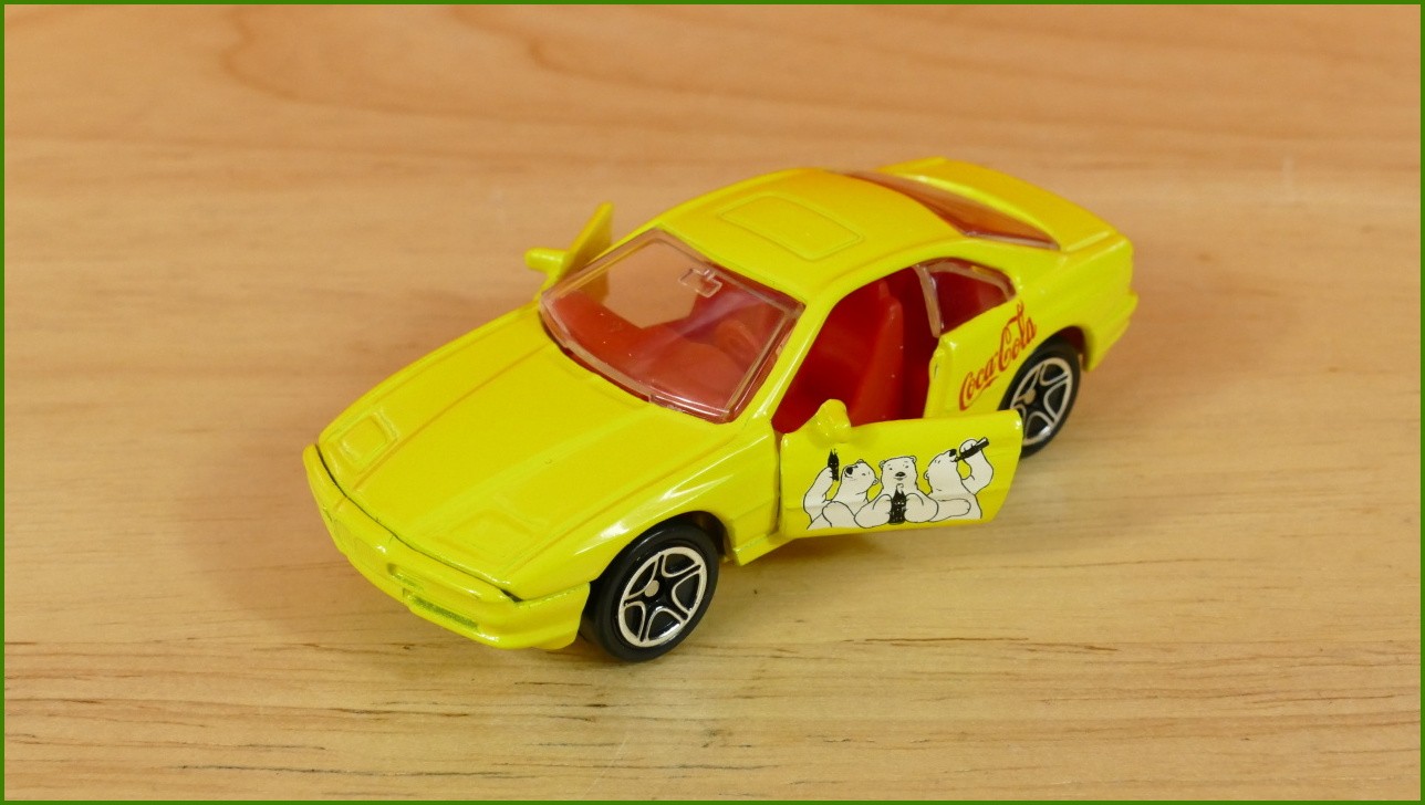 Matchbox Autíčko (Made in China) Coca-Cola - No.5 - BMW 850i