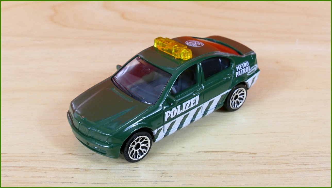 Matchbox Autíčko (Made in China) No.28 - BMW 328i Police - 50th Anniversary