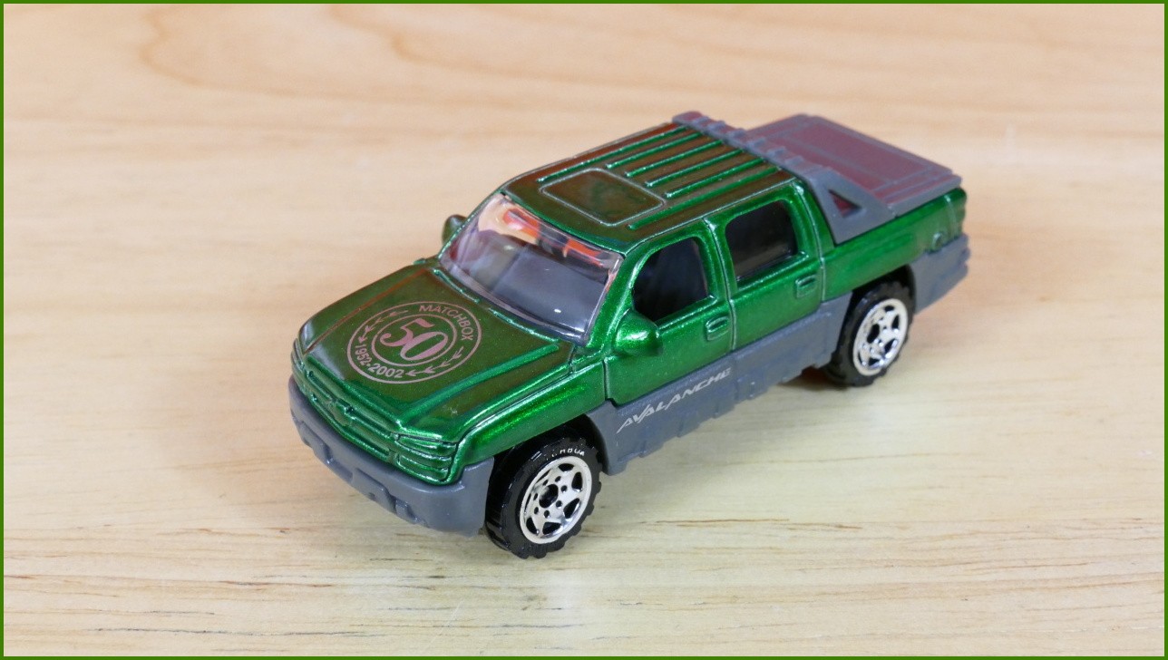 Matchbox Autíčko (Made in China) No.58 - Chevrolet Avalanche - 50th Anniversary