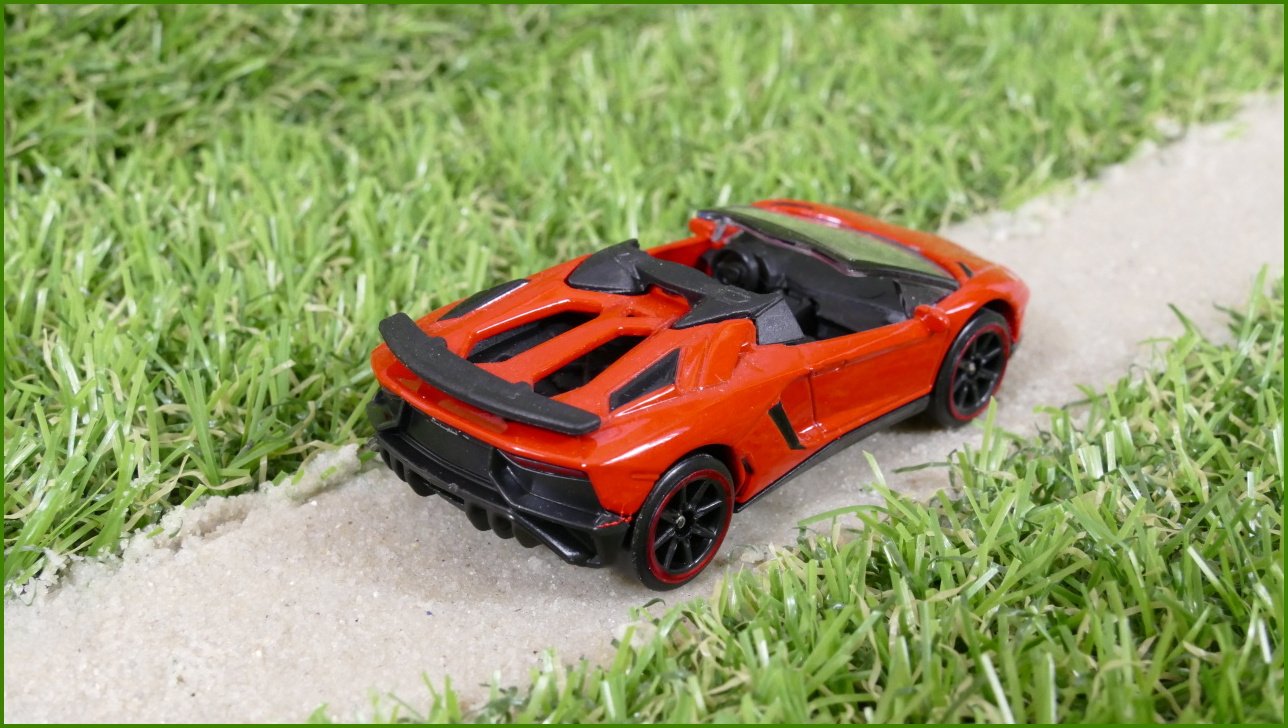 Kovový Model Autíčko Majorette Lamborghini Aventador SV Roadster (Thailand)