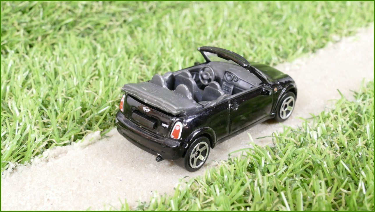 Kovový Model Autíčko Majorette Mini Cooper Cabrio
