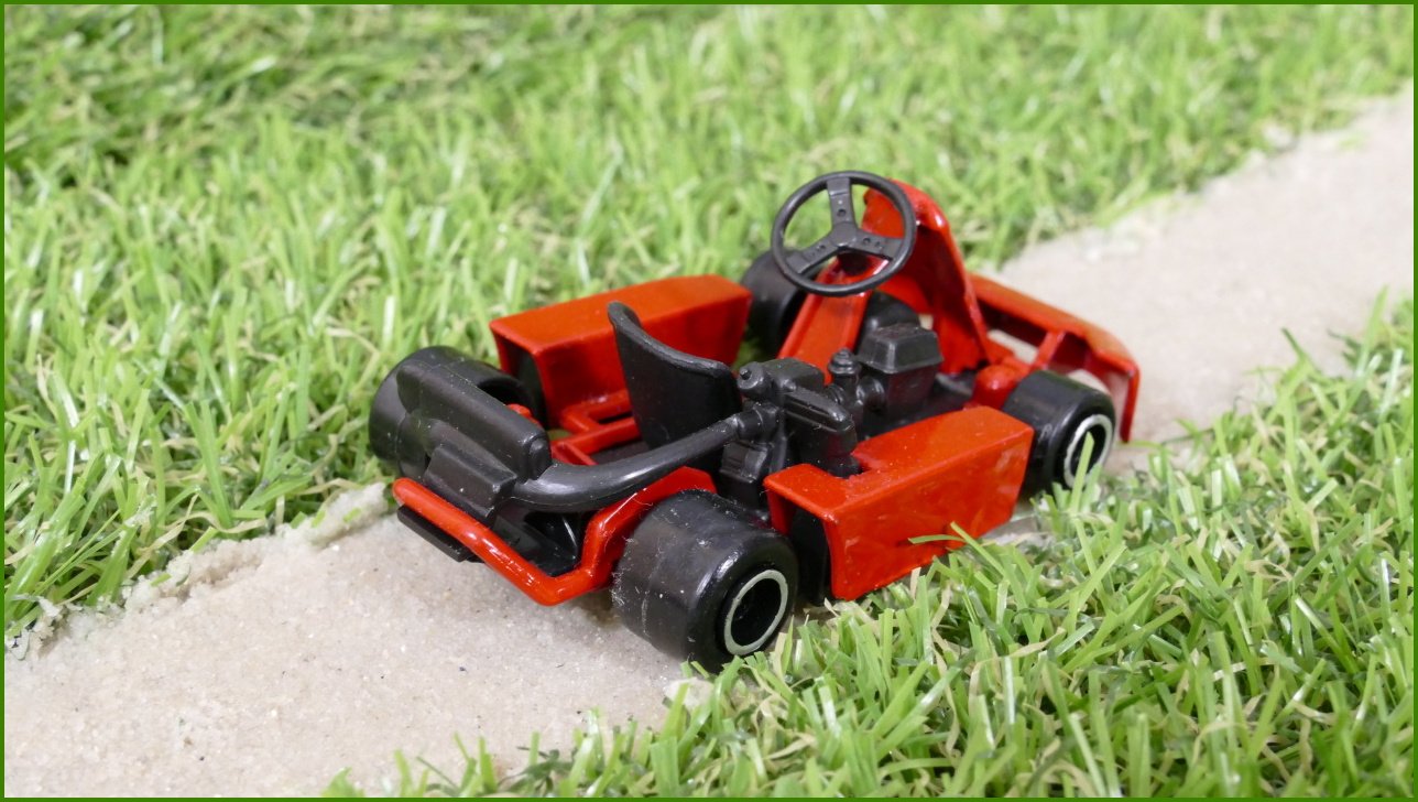 Kovový Model Autíčko Majorette Kart