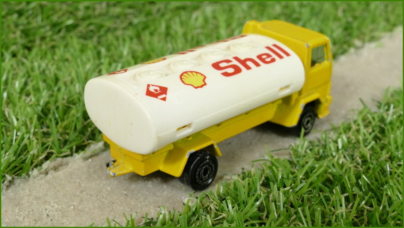 Kovový Model Autíčko Majorette Ford Tanker Truck Shell